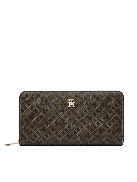 Foto del prodotto Tommy Hilfiger Portafoglio Th Icon Lrg Za Mono Print AW0AW18996 Multicolore