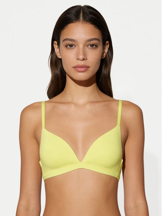 Foto del prodotto Tommy Hilfiger Reggiseno Bralette UW0UW06041 Giallo chiaro