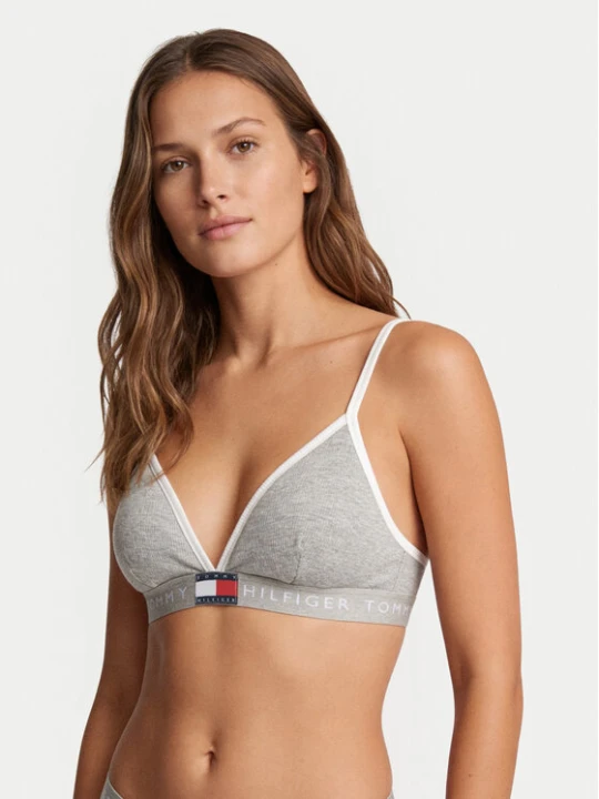 Foto del prodotto Tommy Hilfiger Reggiseno Bralette UW0UW06271 Grigio chiaro