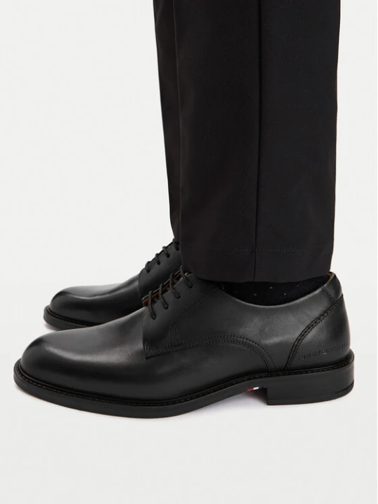 Foto del prodotto Tommy Hilfiger Scarpe basse Corporate Dressy Lth FM0FM06023 Nero
