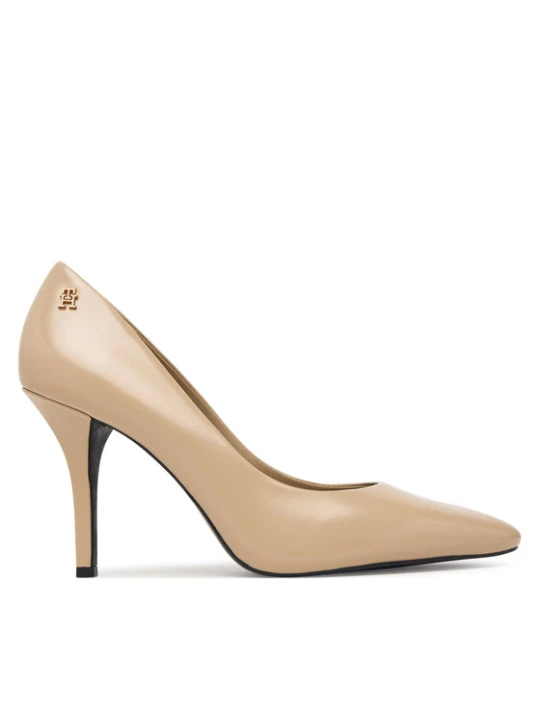 Foto del prodotto Tommy Hilfiger Scarpe stiletto High Heel Court Leather Shoe FW0FW09527 Beige