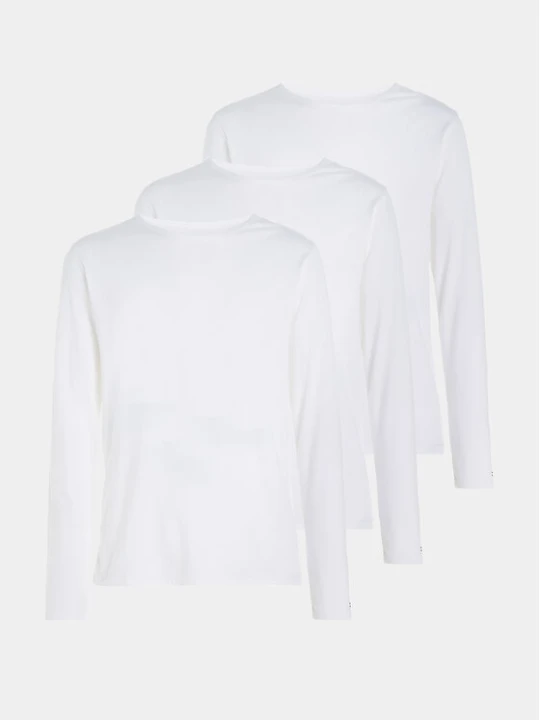 Foto del prodotto Tommy Hilfiger Set di maglie a maniche lunghe UM0UM03022 Bianco Slim Fit
