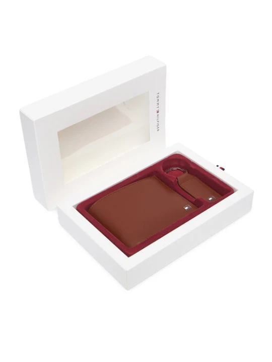 Foto del prodotto Tommy Hilfiger Set portafoglio e portachiavi AM0AM07931 Marrone