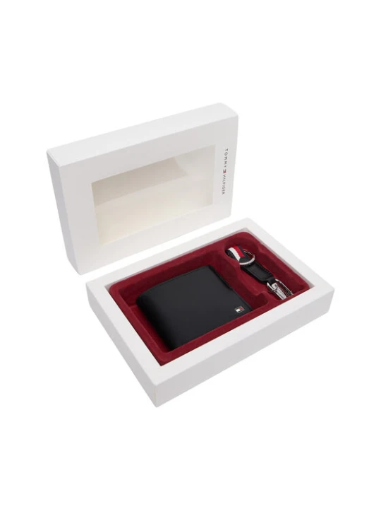Foto del prodotto Tommy Hilfiger Set portafoglio e portachiavi Mini Cc Wallet & Key Fob AM0AM14805 Nero