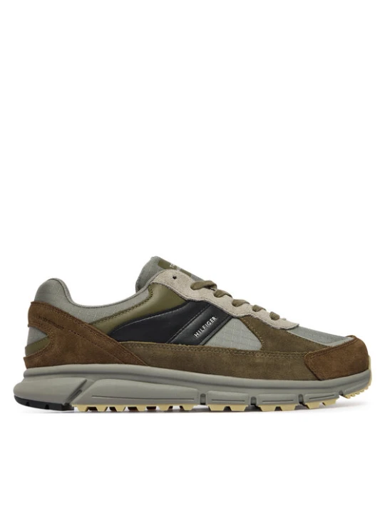 Foto del prodotto Tommy Hilfiger Sneakers Hilfiger Mix Material Runner FM0FM06038 Cachi