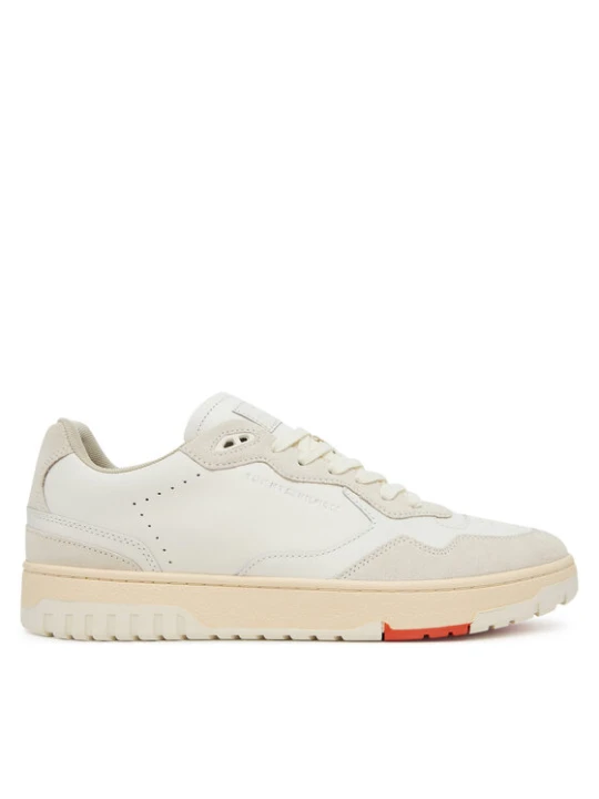 Foto del prodotto Tommy Hilfiger Sneakers Th Basket Better Mix FM0FM05520 Écru