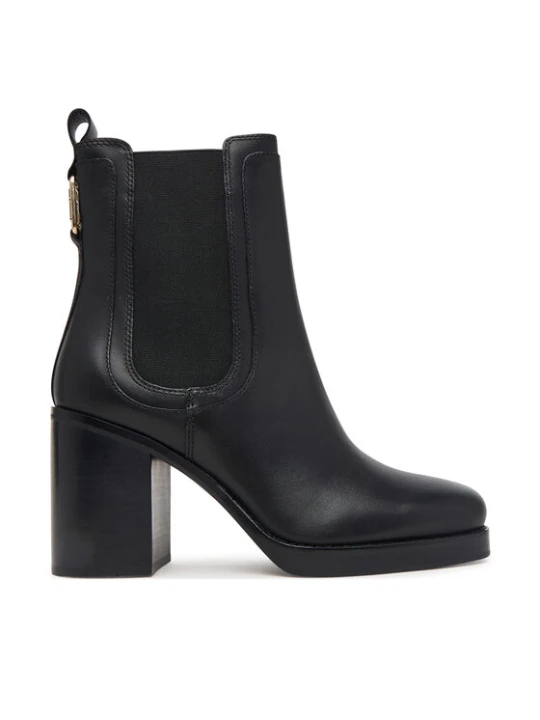 Foto del prodotto Tommy Hilfiger Stivaletti Ltr Square Toe Heel Chelsea Boot FW0FW09555 Nero