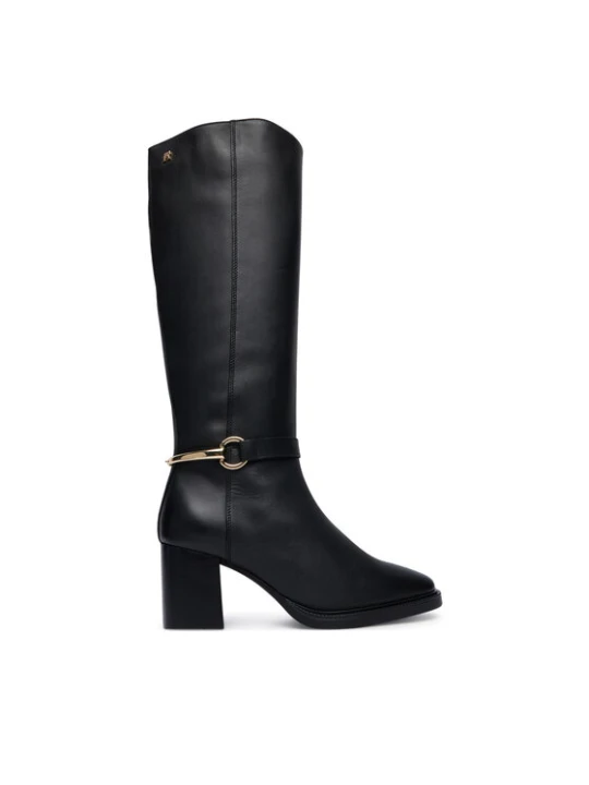 Foto del prodotto Tommy Hilfiger Stivali Th Stud Heel Riding Knee Boot FW0FW09551 Nero