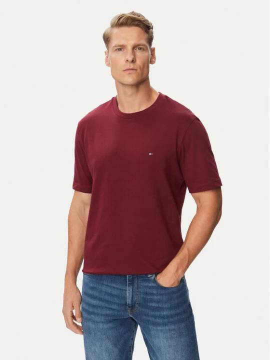 Foto del prodotto Tommy Hilfiger T-shirt Ess Seasonal MW0MW39995 Bordeaux Regular Fit