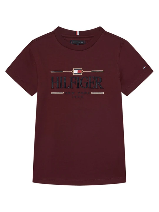 Foto del prodotto Tommy Hilfiger T-shirt Icons KB0KB10360 Bordeaux Regular Fit