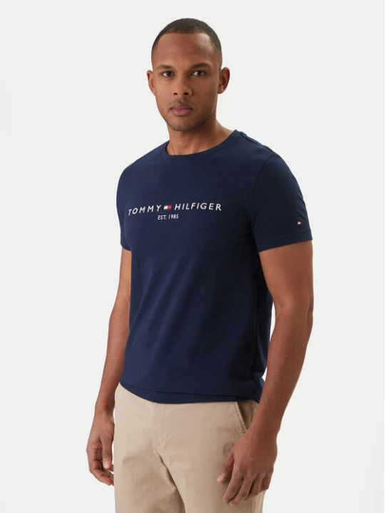 Foto del prodotto Tommy Hilfiger T-shirt Logo MW0MW11797 Blu scuro Slim Fit