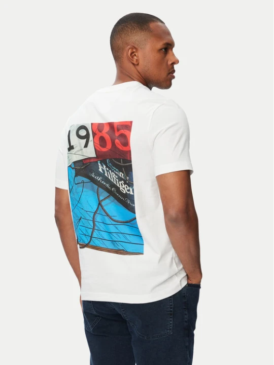 Foto del prodotto Tommy Hilfiger T-shirt Nautical MW0MW44258 Bianco Regular Fit
