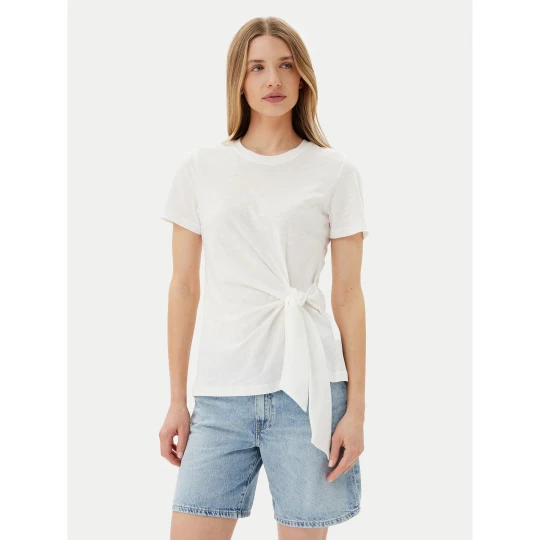 Foto del prodotto Tommy Hilfiger T-shirt WW0WW44559 Écru Regular Fit Crema