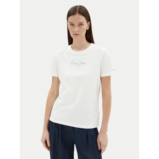 Foto del prodotto Tommy Hilfiger T-shirt WW0WW45428 Bianco Regular Fit