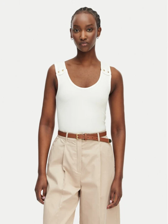Foto del prodotto Tommy Hilfiger Top WW0WW52112 Bianco Slim Fit