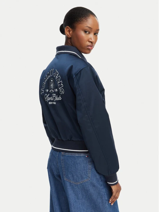 Foto del prodotto Tommy Jeans Bomber Tjw Coach DW0DW23153 Blu scuro Regular Fit