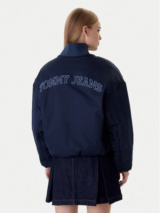 Foto del prodotto Tommy Jeans Bomber Varsity DW0DW22044 Blu scuro Relaxed Fit