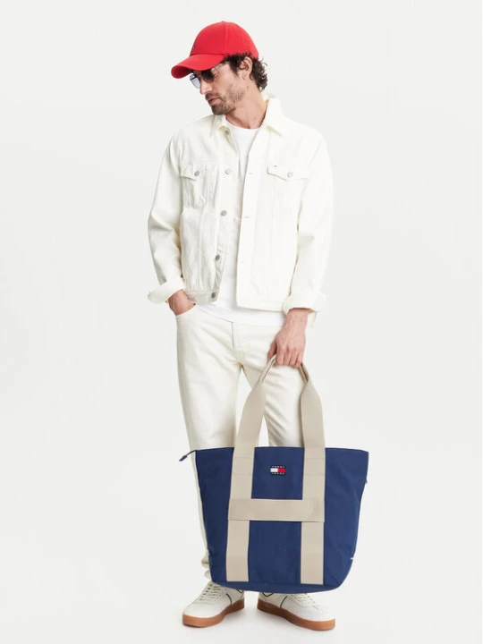Foto del prodotto Tommy Jeans Borsa Tjm Retro Cool Tote AM0AM13278 Blu scuro