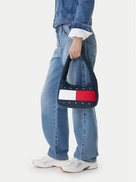 Foto del prodotto Tommy Jeans Borsetta Tjw Archive Shoulder Bag AW0AW18074 Blu scuro