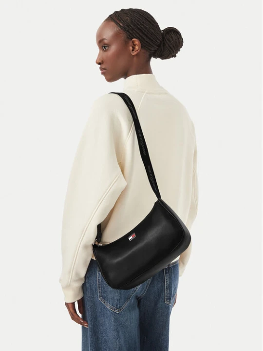 Foto del prodotto Tommy Jeans Borsetta Tjw Daily Elevated Shoulder Bag AW0AW19041 Nero