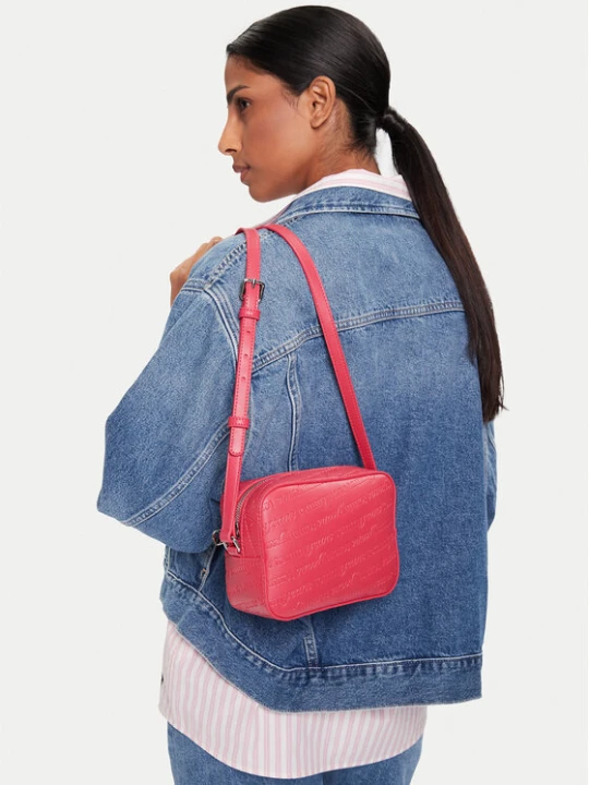 Foto del prodotto Tommy Jeans Borsetta Tjw Must Aop Camera Bag AW0AW17865 Bordeaux