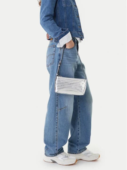 Foto del prodotto Tommy Jeans Borsetta Tjw Must Metallic Shoulder Bag AW0AW18009 Argento