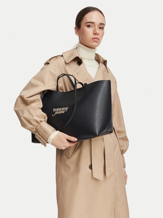 Foto del prodotto Tommy Jeans Borsetta Tjw Must Tote AW0AW19051 Nero
