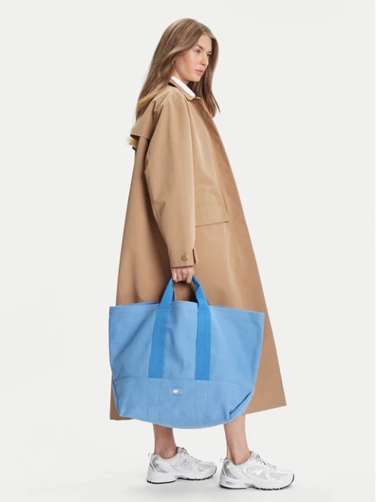 Foto del prodotto Tommy Jeans Borsetta Tjw Tote Edition Canvas AW0AW17542 Blu