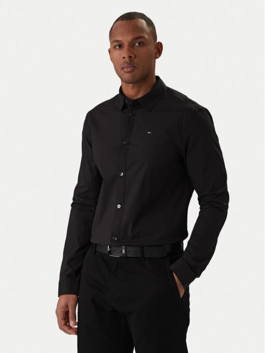 Foto del prodotto Tommy Jeans Camicia DM0DM04405 Nero Slim Fit