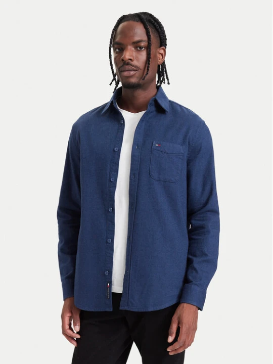 Foto del prodotto Tommy Jeans Camicia DM0DM23529 Blu scuro Regular Fit