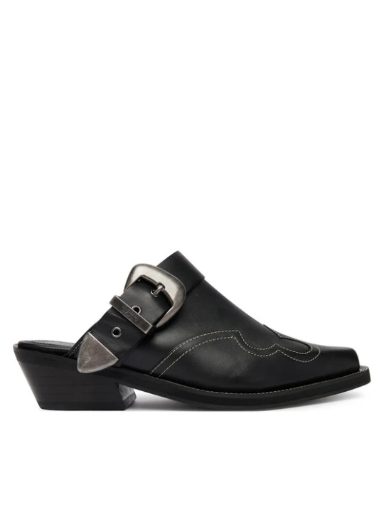 Foto del prodotto Tommy Jeans Ciabatte Archive Cowboy Mule Leather EN0EN03063 Nero