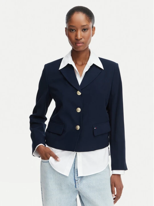 Foto del prodotto Tommy Jeans Giacca da abito DW0DW22910 Blu scuro Regular Fit