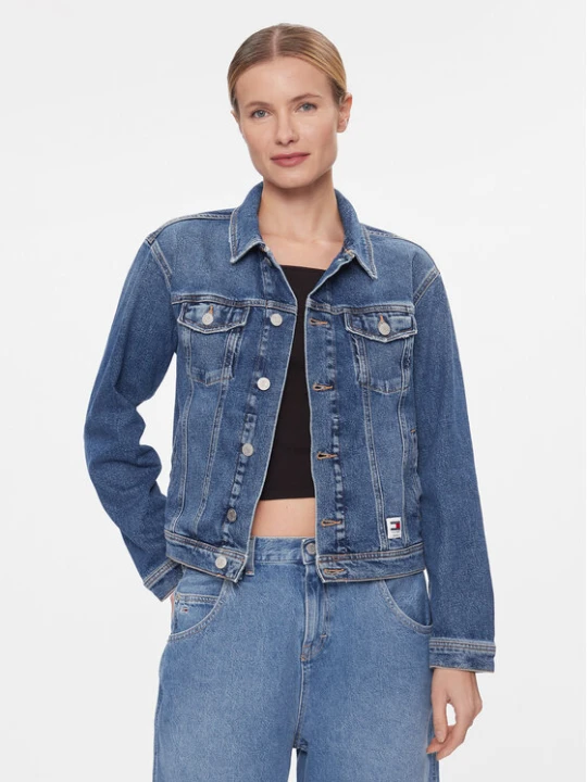 Foto del prodotto Tommy Jeans Giacca di jeans DW0DW16986 Blu Mom Fit