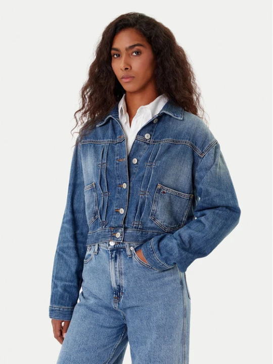 Foto del prodotto Tommy Jeans Giacca di jeans DW0DW21061 Blu scuro Regular Fit