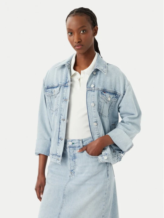 Foto del prodotto Tommy Jeans Giacca di jeans DW0DW23471 Blu Relaxed Fit