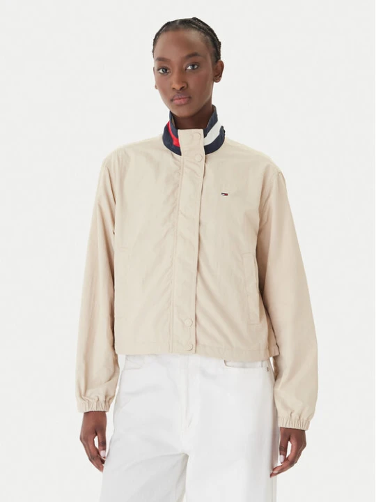 Foto del prodotto Tommy Jeans Giacca di transizione Essential DW0DW20439 Beige Regular Fit
