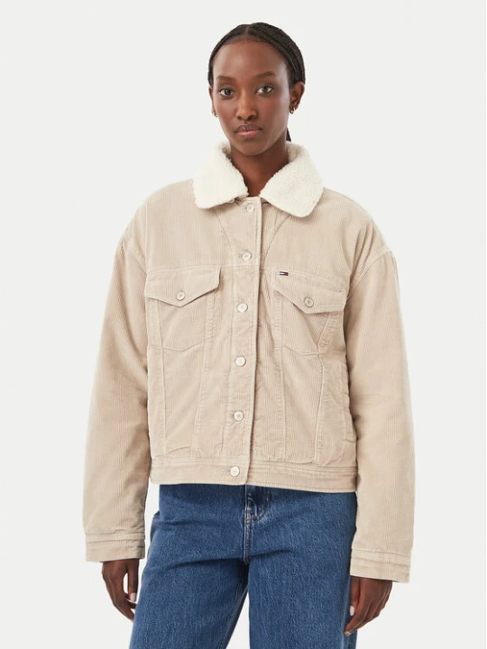 Foto del prodotto Tommy Jeans Giacca di transizione Trucker DW0DW23415 Grigio chiaro Regular Fit