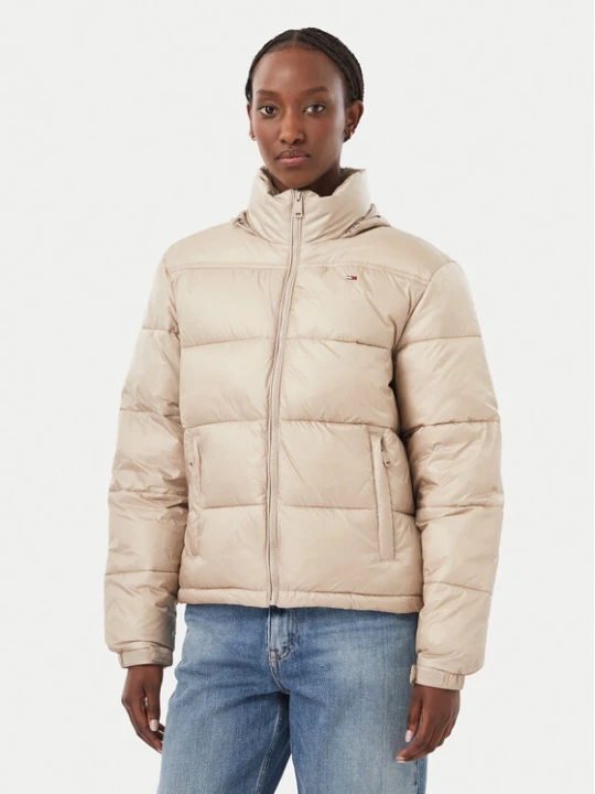 Foto del prodotto Tommy Jeans Giubbotto invernale DW0DW21619 Beige scuro Relaxed Fit
