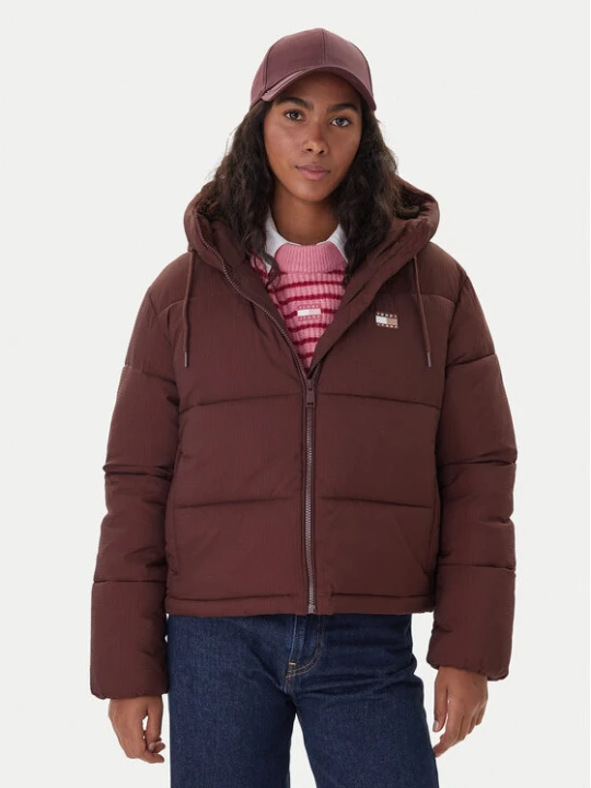 Foto del prodotto Tommy Jeans Giubbotto invernale DW0DW21625 Marrone Regular Fit