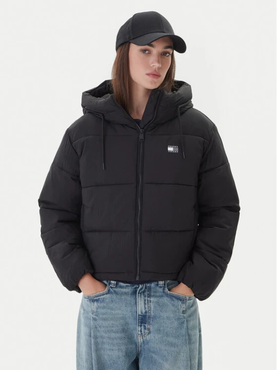 Foto del prodotto Tommy Jeans Giubbotto invernale DW0DW21625 Nero Regular Fit