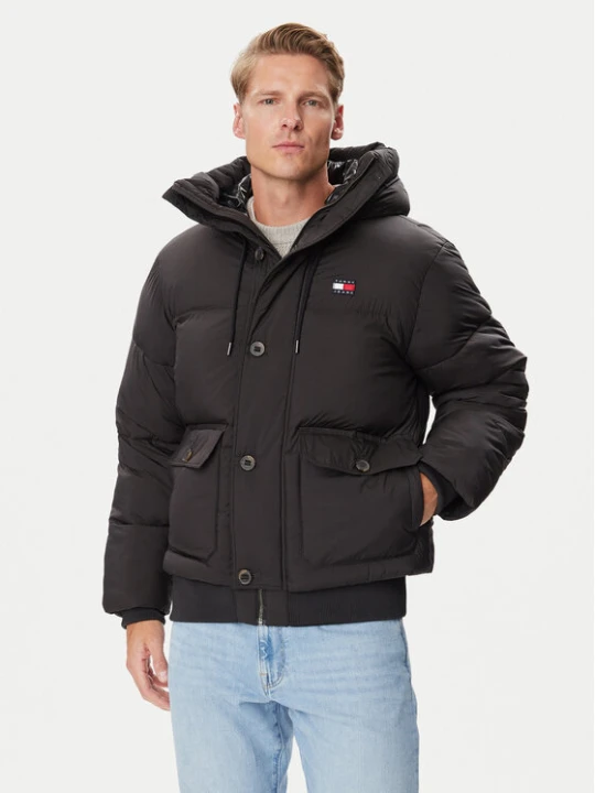 Foto del prodotto Tommy Jeans Giubbotto invernale Workwear DM0DM23506 Nero Relaxed Fit