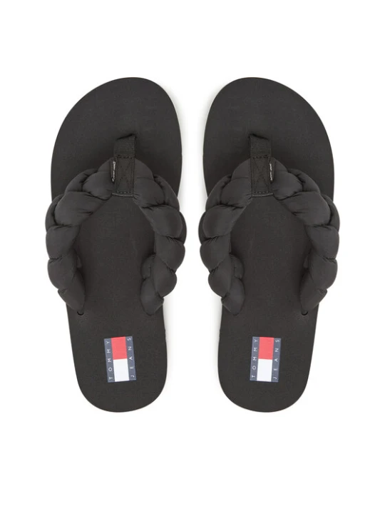 Foto del prodotto Tommy Jeans Infradito Braided Thong Beach Sandal EN0EN02877 Nero