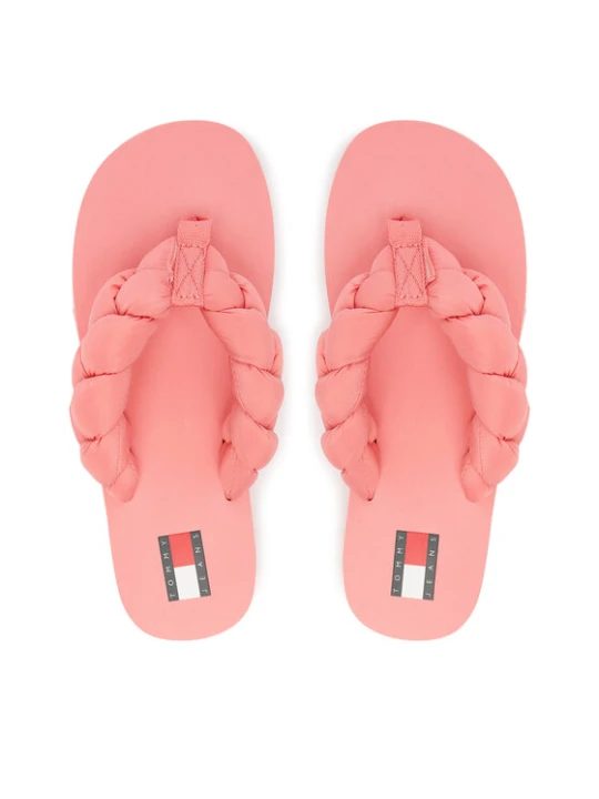 Foto del prodotto Tommy Jeans Infradito Braided Thong Beach Sandal EN0EN02877 Rosa