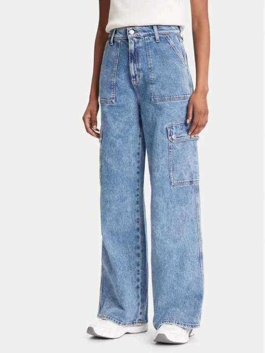 Foto del prodotto Tommy Jeans Jeans Claire DW0DW20479 Blu Wide Leg