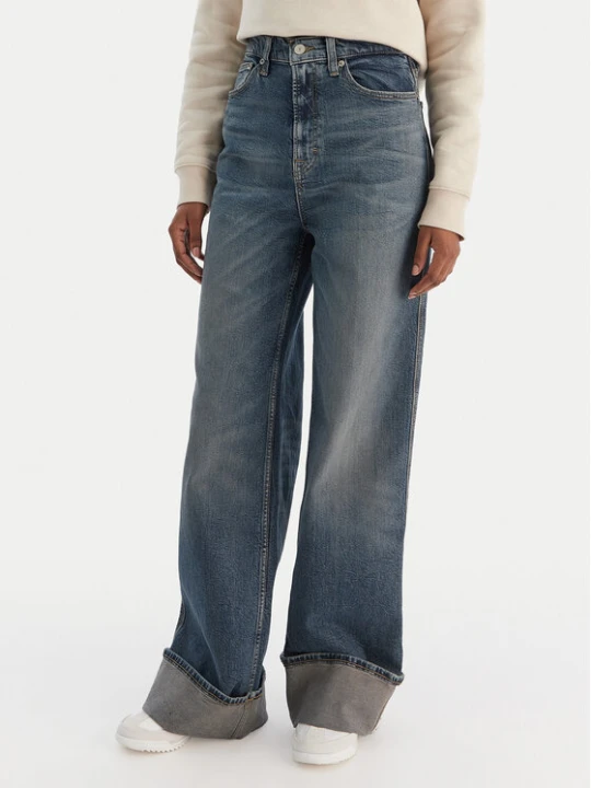 Foto del prodotto Tommy Jeans Jeans Claire DW0DW22629 Blu scuro Wide Leg