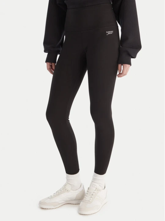 Foto del prodotto Tommy Jeans Leggings Silver Script DW0DW21830 Nero Slim Fit