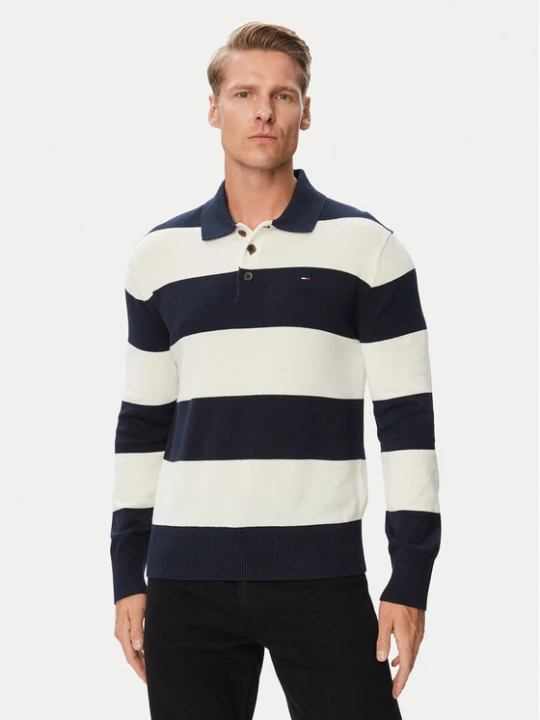 Foto del prodotto Tommy Jeans Maglione DM0DM20304 Blu scuro Slim Fit