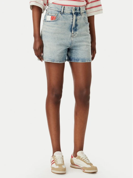 Foto del prodotto Tommy Jeans Pantaloncini di jeans DW0DW22893 Blu Mom Fit