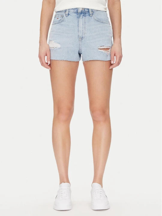 Foto del prodotto Tommy Jeans Pantaloncini di jeans Hot Pant Bi6019 DW0DW20095 Blu Regular Fit