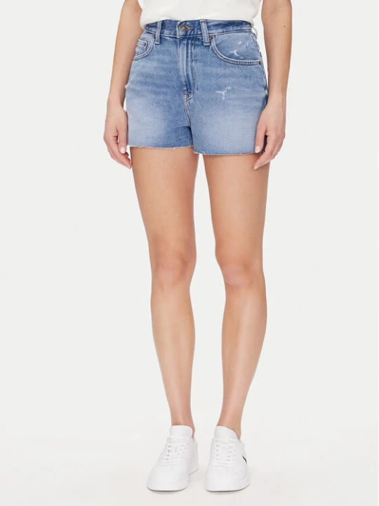 Foto del prodotto Tommy Jeans Pantaloncini di jeans Hot Pant Bi8036 DW0DW20575 Blu Regular Fit